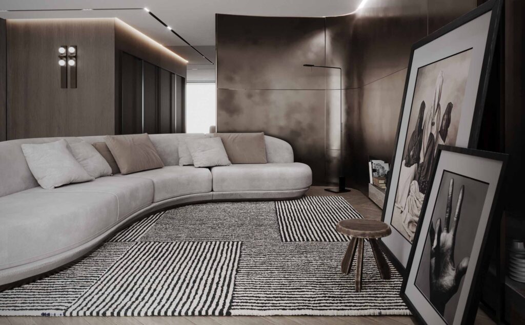 Luxury Living Room Interior Designer Marco Parentela