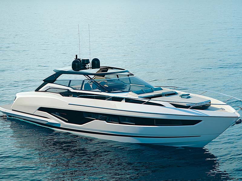 Luxury Sport Yacht with Dynamic Exterior lines Designed by Marco Parentela